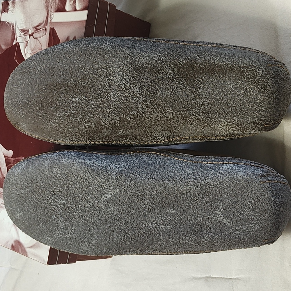 Brown Suede Men's Loafers - Picture 8 of 9